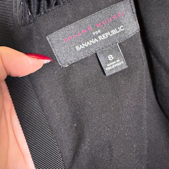 Roland Mouret for Banana Republic Black Shift Dress, Size 8 - Picture 7 of 11